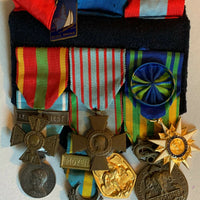Ordre mérite maritime naval Groupe officier marine Suez Indochine