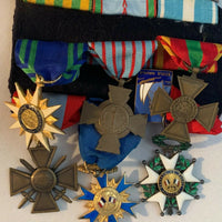 Ordre mérite maritime naval Groupe officier marine Suez Indochine