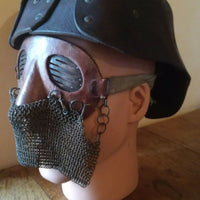 Masque loup + casque de tankiste ww1 14-18