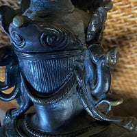 Statue Bronze Époque Xix Eme ( Inde Cambodge Vietnan  )