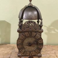 Mouvement Horloge Pendule Réveil Lanterne En Laiton À Cloche 18ème - 19ème