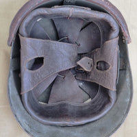 Casque de tankiste et képi d'un sous-lieutenant du 9ème BCC Bataillon