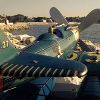 Jep Hydravion Bleu Fonce Jouets Anciens Bateau Gil