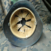 Casque Allemand Sanitaire Ww2 Camo Normandie