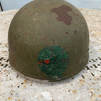 Casque Para Anglais Avec Insignes Peint 1944 Ww2