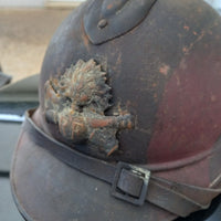 Casque Adrian Ww1 Camouflé