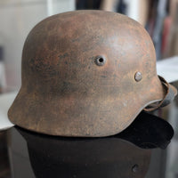 Stahlhelm M40 SE62 Original Casque Allemand WW2