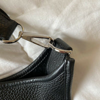 Sac Hermes Evelyne III 29 Taurillon Clemence Noir Authentique