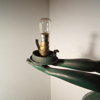 Max Le Verrier Grande lampe Art Deco