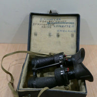 RAF WWII Binoculars ROSS RAF 1941 - x 5 BINO PRISM MKIV - Coffret