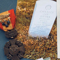 Lot Médailles Us Major Charles Jay Banks (1934-1972)