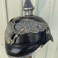 Casque Pointe Allemand Ww1