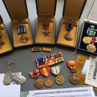 Lot Médailles Us Major Charles Jay Banks (1934-1972)