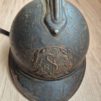 Casque Adrian Modèle 1915 – SERVICE DE SANTÉ (Médecin  Poilu WW1)