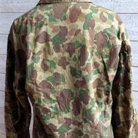 Ensemble HBT US veste + pant. réversible camouflé USMC Armée française Indochine