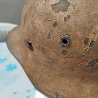 Casque Militaire Ww2 Stahlhelm Sable Afrikakorps Ak Luftwaffe