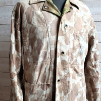 Ensemble HBT US veste + pant. réversible camouflé USMC Armée française Indochine