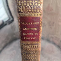 Livre Ancien Geographie Ancienne Sacré Et Profane Xviieme - 1652