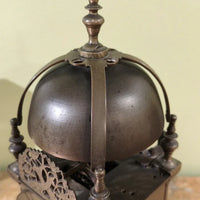 Mouvement Horloge Pendule Réveil Lanterne En Laiton À Cloche 18ème - 19ème
