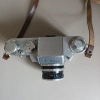 Appareil Photos Ancien Vintage Rectaflex Objectif Angénieux 50 Mm