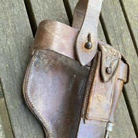 Brelage Étui Crosse Allemand C96 impérial WW1 daté 1916