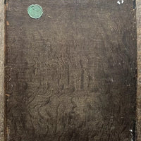 Tableau Ancien Flamand 17ème Scène de Taverne Auberge Peinture Cachet Cire Russe
