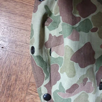 Ensemble HBT US veste + pant. réversible camouflé USMC Armée française Indochine