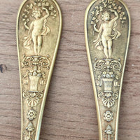 Coffret De Couvert Dit Joséphine Poinçoinné Au Vieillard, Argent Empire
